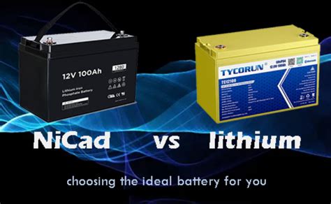Which is better lithium or NiCad?